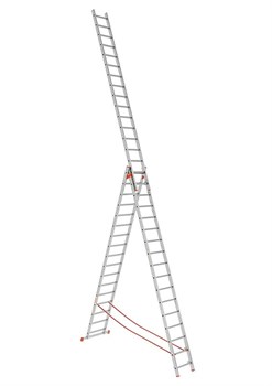 Алюминиевая трехсекционная лестница Вектор 3х17 4417 - фото 96825