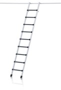 Стеллажная лестница Zarges Z600 с парой крюков, 8 ступеней 41082