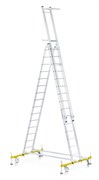 Алюминиевая трехсекционная лестница Zarges Z600 41343