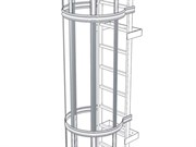 Алюминиевые страховочные подпорки со стороны спины Zarges 1 400 мм 42245