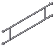 Перила Zarges для вышек Z600 длиной 3м, 42957