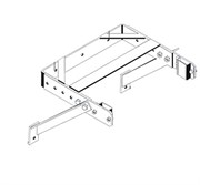 Скоба Zarges для крепления к стене, регулируемая 43260