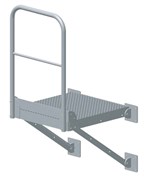 Переходная лестничная площадка Zarges 800x860 43310