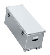 Алюминиевый ящик Zarges К 412 124 л на роликах 40851