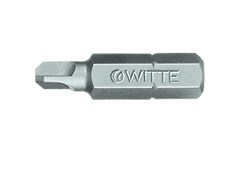 Треугольная бита Witte Industrie Tri-Wing 1/4" TW 1х25 мм 27481