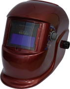 Сварочная маска Brima Mega Хамелеон (НА-1110o) красная в коробке