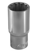 Торцевая 12-гранная головка Jonnesway глубокая 1/2"DR, 32 мм S04HD4732