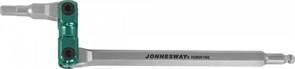 Шестигранный торцевой ключ Jonnesway карданный, Н3 H06W130