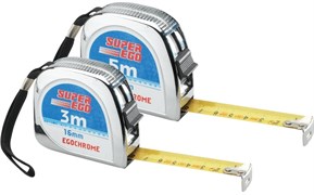 Рулетка Super-Ego ERGOCHROME 3мх16мм