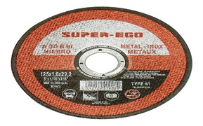 Отрезной диск Super-Ego SUPER-CUT 125X1X22,2мм