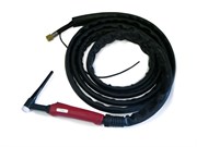 Горелка Aurora TIG 26 180A (35%) TIG 160, 200 AC/DC, 8m (Trak-50MMQ, газ-б/р) с упр. разъемами 2-3-5 рin