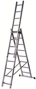 Алюминиевая трехсекционная лестница Centaure СК3 3х8 120308