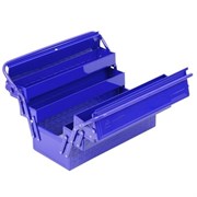 Раскладной синий инструментальный ящик MACTAK, 5 отсеков 510-05420B