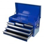 Синий инструментальный ящик MACTAK, 6 полок 511-06570B