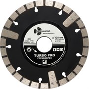 Алмазный отрезной диск Турбо Pro Глубокорез 125x22,23 мм Trio-Diamond TP152