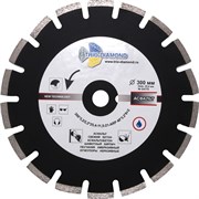 Алмазный отрезной диск по асфальту 300x25,4 мм Trio-Diamond GA772
