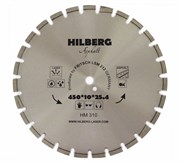 Сегментный алмазный отрезной диск Hilberg 450x25,4 мм Trio-Diamond HM310