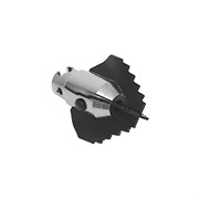 Зубчатая крестообразная лепестковая насадка (бур) REMS для спиралей 22/45 мм