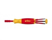 Магазинный держатель бит wihLiftUp electric VDE ClicFix с 6 битами slimBits 38611