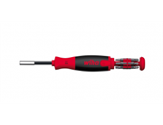 Магазинный держатель бит wihSoftFinish LiftUp 25 1/4" с 12 битами SL, PH, PZ, Torx, HEX 38601