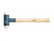 Молоток wih8001 без отдачи, с белой головкой 50х385 39012