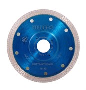 Алмазный отрезной диск Hilberg Турбо Ультратонкий Х-тип 125x22,23 мм Trio-Diamond HM402