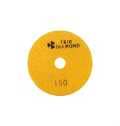Алмазный гибкий шлифовальный круг Черепашка 100 мм №150 Trio-Diamond 340150