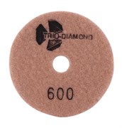 Алмазный гибкий шлифовальный круг Черепашка 100 мм №600 Trio-Diamond 340600