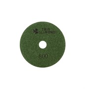 Алмазный гибкий шлифовальный круг Черепашка 100 мм №800 Trio-Diamond 340800