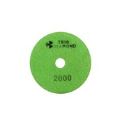 Алмазный гибкий шлифовальный круг Черепашка 100 мм №2000 Trio-Diamond 342000