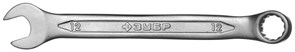 Комбинированный ключ Зубр Мастер 12 мм 27087-12