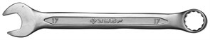 Комбинированный ключ Зубр Мастер 17 мм 27087-17