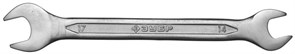 Рожковый ключ Зубр Мастер 14х17 мм 27010-14-17