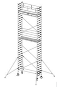 Алюминиевая вышка-тура Krause Stabilo 1000 9,3м 748096 Алюминиевая вышка-тура Krause Stabilo 1000 9,3м 748096
