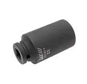 Высокая ударная торцевая головка 1/2" 32мм L=82мм JTC-448232