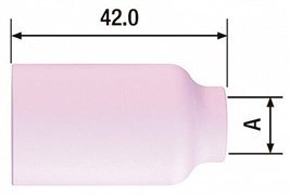 Керамическое сопло Fubag для газовой линзы №4 D=6 FB TIG 17-18-26, 10 шт