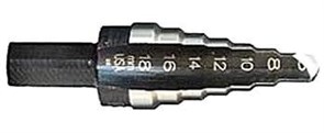 Ступенчатое сверло по металлу Irwin тип 3M, 6-18 мм 10502852