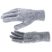 Трикотажные перчатки Сибртех серое мулине 68674