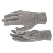 Трикотажные перчатки Сибртех коричневый цвет 68673
