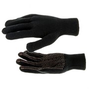 Трикотажные перчатки Сибртех Протектор чёрный цвет 68661