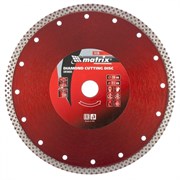Сплошной алмазный диск Matrix Professional 230x22,2 мм 73136