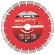 Сегментный алмазный тонкий диск Matrix Professional 180x22,2 мм 730647