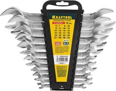 Набор рожковых ключей Kraftool Expert 6-32 мм, 12шт 27033-H12C