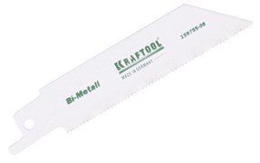 Полотно для сабельной электроножовки по металлу Kraftool Industrie Qualitat Bi-Metall 159755-08