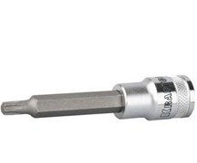 Удлиненная торцевая бита-головка Kraftool Industrie Qualitat 1/2" T20x100 мм 27906-20_z01