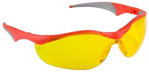 Желтые защитные очки Зубр Мастер 110321