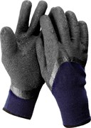 ЗУБР  СИБИРЬ размер S-M, акрил, вспененное латексное покрытие,двухслойные, утеплённые перчатки, Профессионал (11466-S)