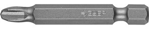 Кованые крестовые биты Зубр Мастер E1/4, PH3x50мм, 2шт 26001-3-50-2