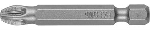 Кованые крестовые биты Зубр Мастер E1/4, PZ3x50мм, 2шт 26003-3-50-2
