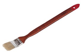 ЗУБР  УНИВЕРСАЛ 38 мм, 1,5" светлая натуральная щетина, деревянная ручка, Радиаторная кисть, МАСТЕР (01041-038)